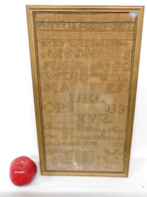 An 1823 Sampler by Betsy Widgers Sam