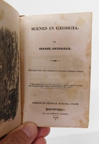Scenes in Georgia, Isabel Drysdale 1830 Publ.