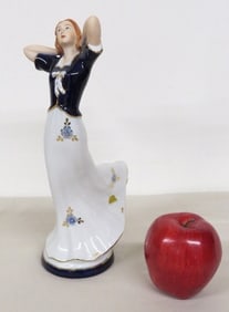 Royal Dux Figure of an Art Deco styled Woman