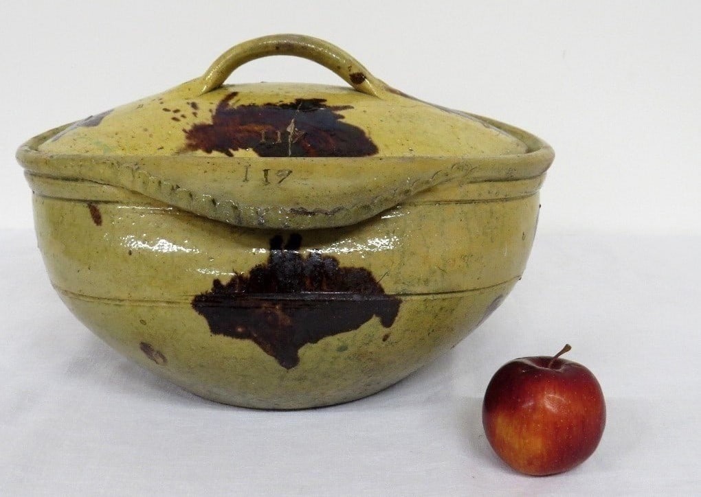 19th Century French? Regimental Tureen No. 117 (1 of 14)