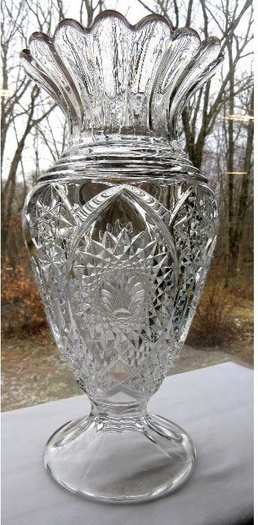 Duncan & Miller No. 63 (OMN) A/K/A Homestead Vase c.1906 (1 of 3)