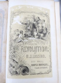 2 Vol Pictorial Field Book of The Revolution by Lossing