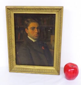 Portrait of a Young Man O/B Late 19th / Early 20th C.