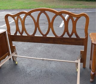 MCM Bassett Furn French Colonial Headboard