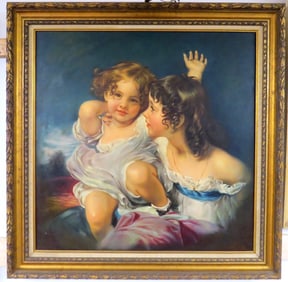 Sir Thomas Lawrence O/C "The Calmady Children 1824"