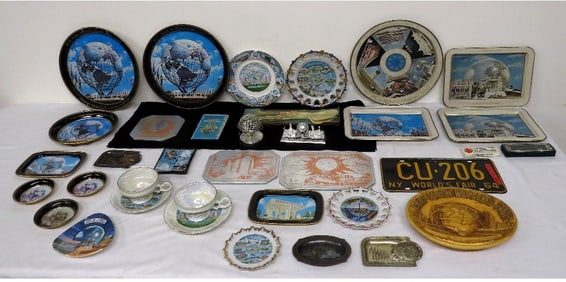 1964-65 to 1982 Worlds Fair Souvenir Lot