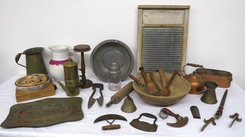 Primitive Country Collectibles Lot
