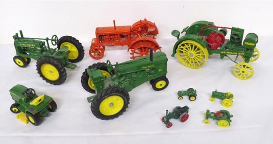 ERTL John Deere & Allis Chalmer Toy Tractors
