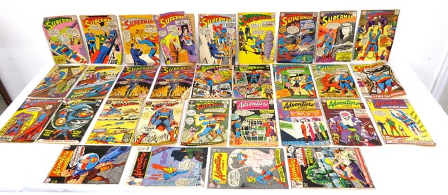 Silver Age DC Comics - Superman and Adventure Comics