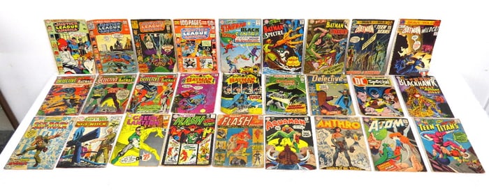 Silver Age DC Comics - Justice League, Flash, Aquaman, Green Lantern, Etc.