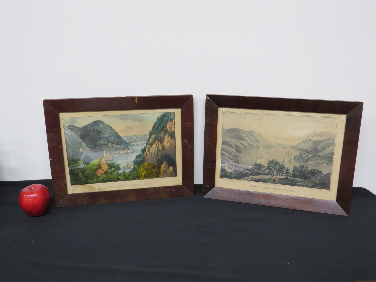 Two Early Hudson Valley Prints - Currier & Ives, Kellogg & Thayer NYC (1 of 13)