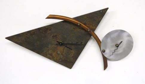 Maris Taylor Designs Tacoma WA - Post Modern Abstract Clock