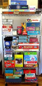 Let The Games Begin! - Cart Lot of over 50 Board Games of All Kinds