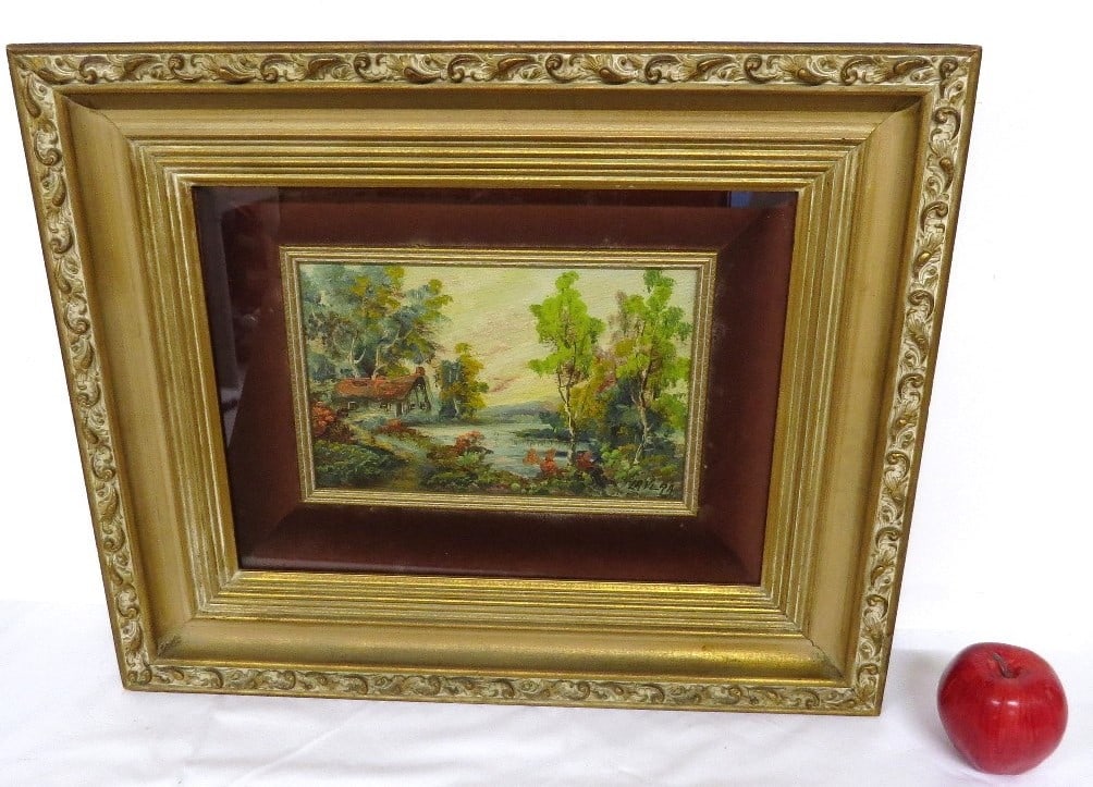 Early 20th C. O/B LaVera Pohl (1900-1981), Countryside (1 of 5)