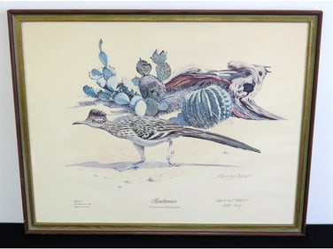 Albert Early Gilbert "Artist Proof" Roadrunner c.1974
