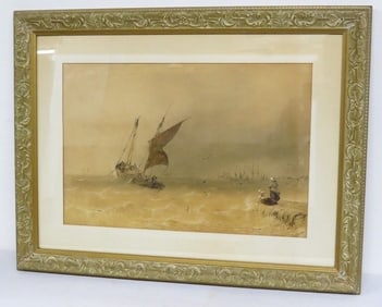 John Le Capelaine (1814-1848) Returning With The Catch