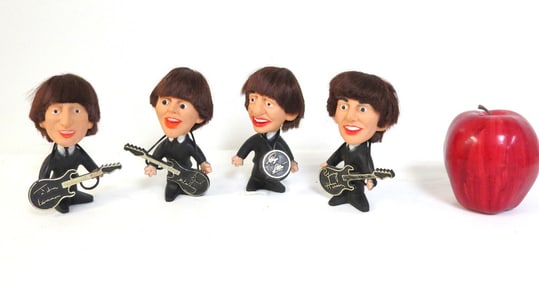 Four Original Remco Beatle's Dolls c.1964