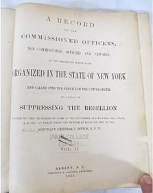 NYS Enlistments of Officers & Privates in the Civil War