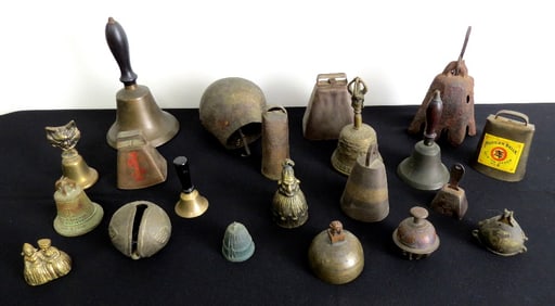A Collection of Brass & Iron Bells