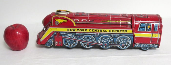 Bosko Japan Tin Litho NY Central System Batt Op Train