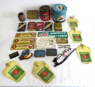 Vintage Tobacco Advertising, Meerschaum Pipe, & More.