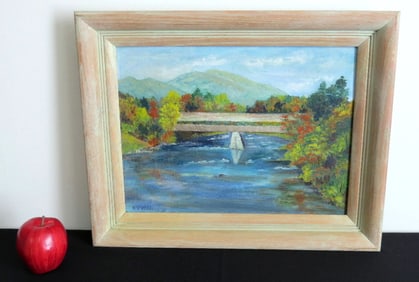 MCM O/B Covered Bridge Conway, NY by Ruth V. Wallace