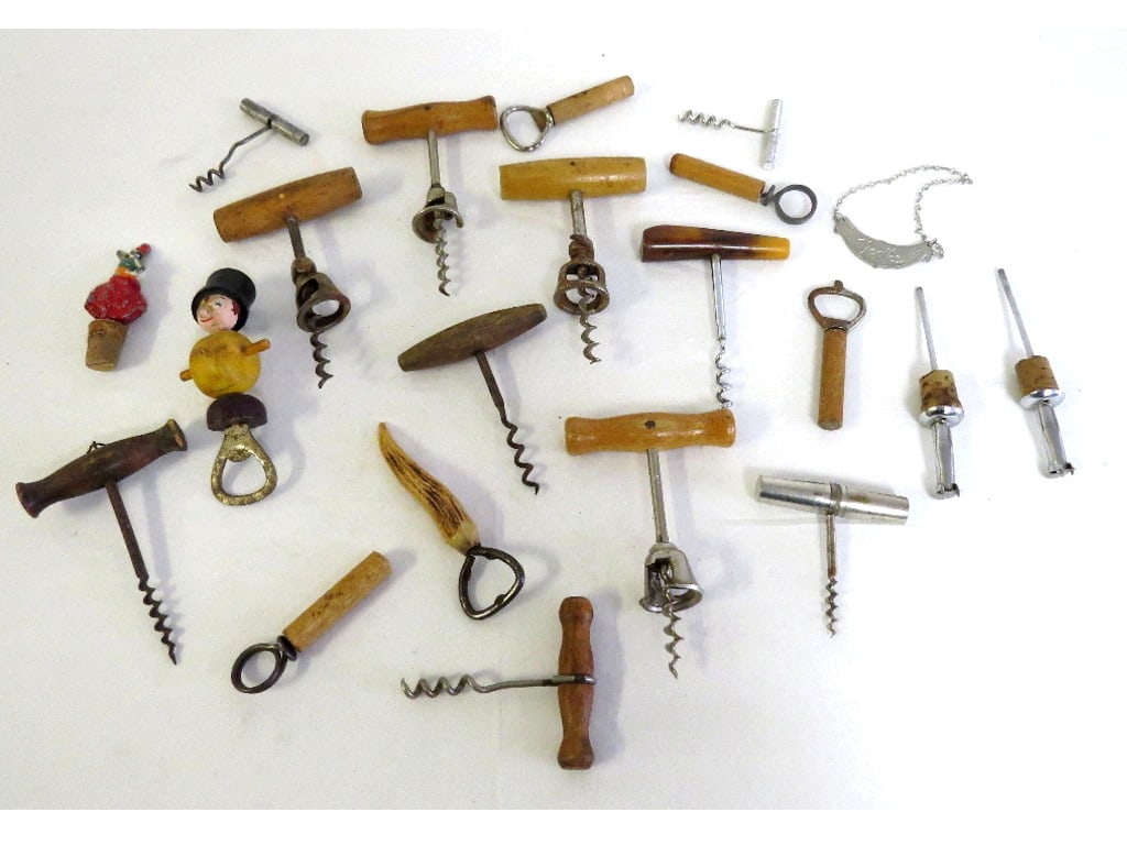 Lot of Vintage Cork Screws & Barware (1 of 6)
