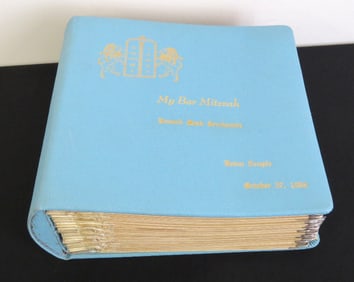 Mid-Century Brooklyn, NY Bar-Mitzvah B&W Photo Album