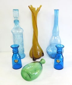 Lot of Mid-Century Italian Glass