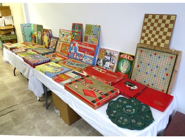 A Ginormous Mid-Century Vintage Game Lot