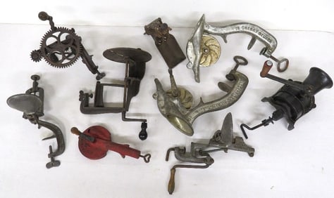 9 Country Cast Iron Kitchen Mechanical Gadgets