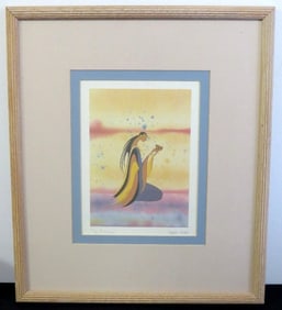 Maxine Noel (Ioyan Mani) Signed Print "The Artisan"