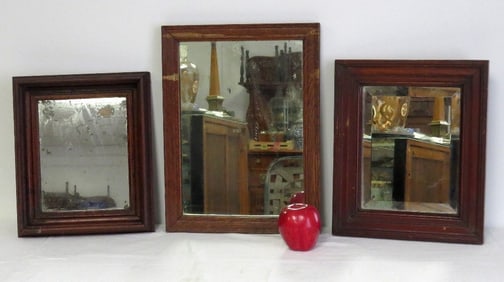 Three 19th C. Victorian Mirrors
