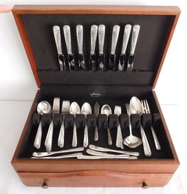 Towle Sterling "Rambler Rose" Service for Eight (8).