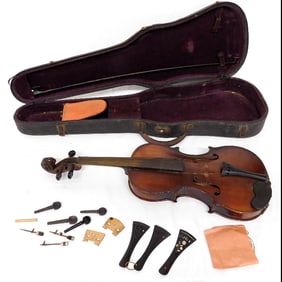 Antonio Stradivarious Violin Copy In Case