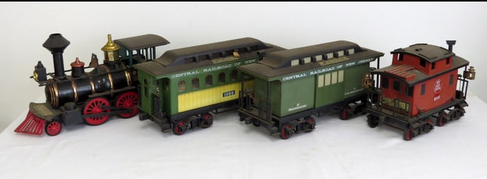 An Original 4pc Jim Beam Train Car Set - Sealed