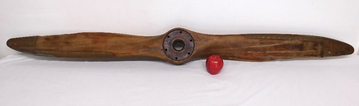 A 1910-30's Era Wooden Airplane Propeller by Flottorp Co. Grand Rapids, Mich.