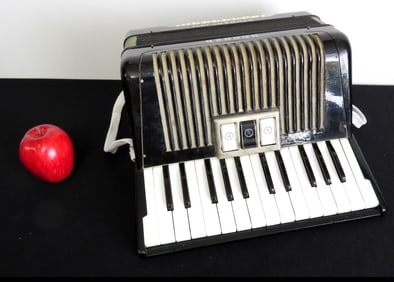 A Hohner Student IV Accordian