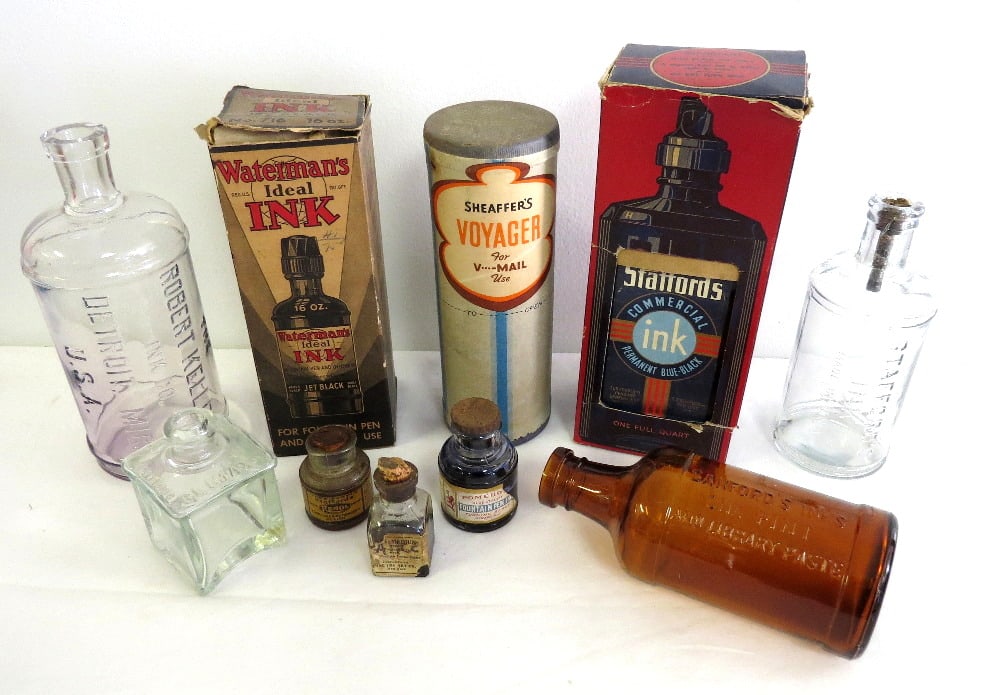 Lot of Early 20th C. Master Inks & More (1 of 11)