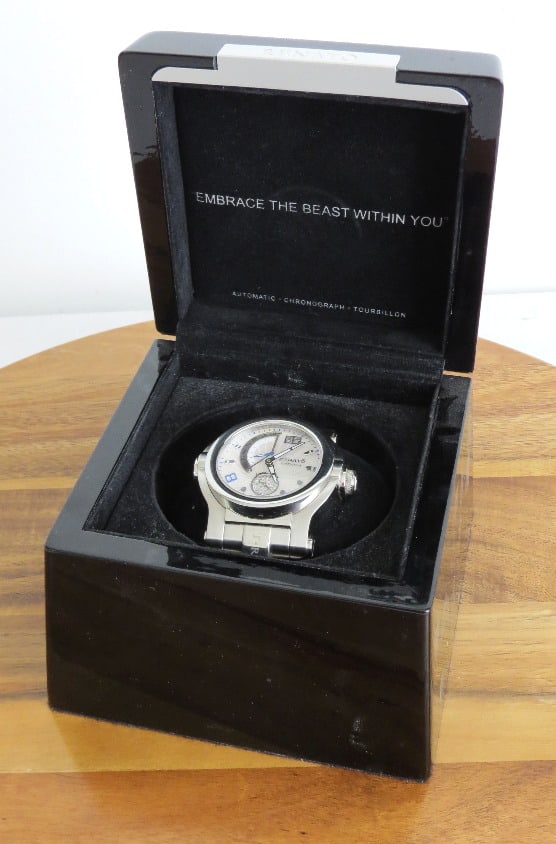 A Renato T-Rex Colleziano Limited Ed 45/75 Surgical Steel Men's Watch Swiss Made (1 of 7)