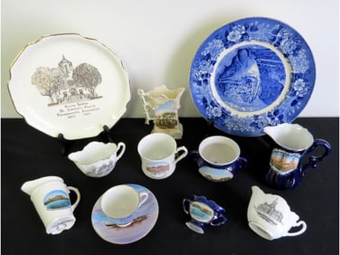 Victorian Souvenir china, NY, CT, NJ