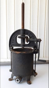 Antique Cast Iron Chop-Rite, Pottstown PA Sausage Stuffer
