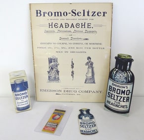Bromo Seltzer Baltimore MD Medicinal Advertising