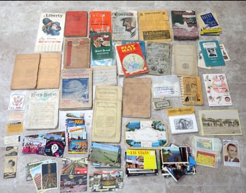 Misc. Advertising Ephemera Lot 1870's - 1970's