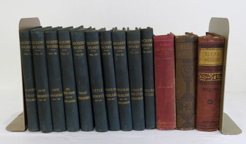 Charles Dickens Books 19th & Early 20th C.