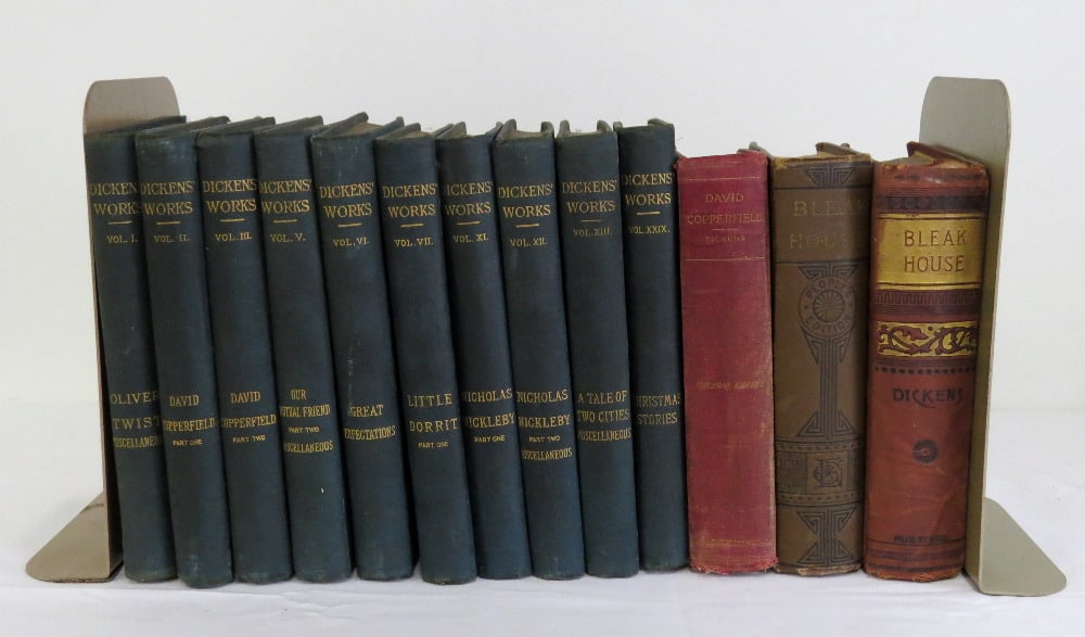 Charles Dickens Books 19th & Early 20th C. (1 of 12)