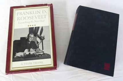 Two Volumes on President Franklin Delano Roosevelt, Both 1st Editions