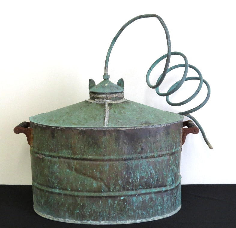 An Early Copper Still With Great Patina! (1 of 8)