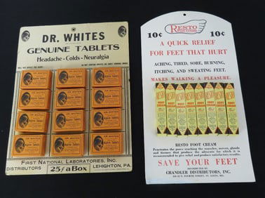 Two Advertising Medicinal Product Storecards