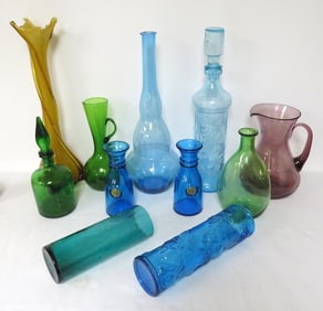 Lot of Mid-Century Italian Glass